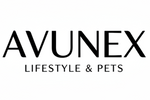 Avunex Logo schlicht weiß